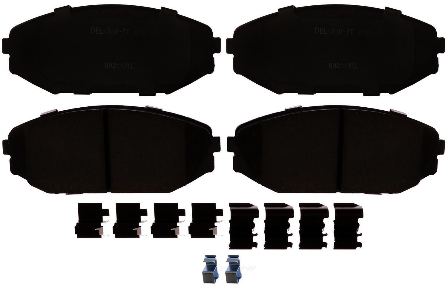 ACDelco Professional Durastop 17D793CHF1 Disc Brake Pad Set