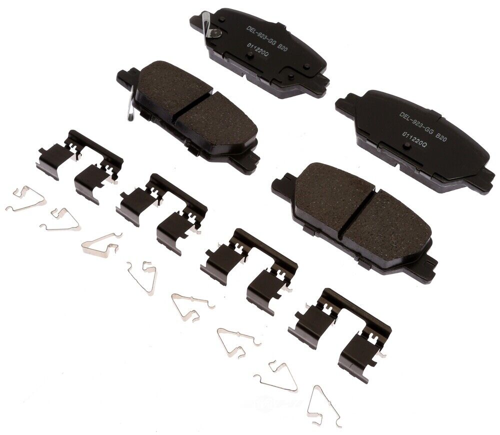 ACDelco Professional Durastop 17D2037CH Disc Brake Pad Set