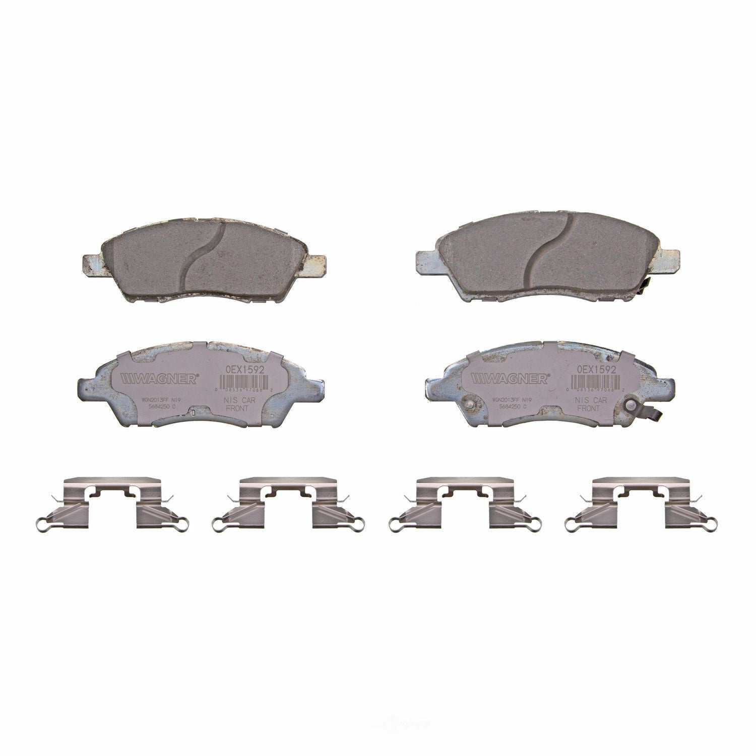 Wagner OEX1592 Disc Brake Pad Set