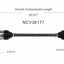 GSP North America NCV36177 CV Axle Assembly