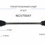 GSP North America NCV75047 CV Axle Assembly