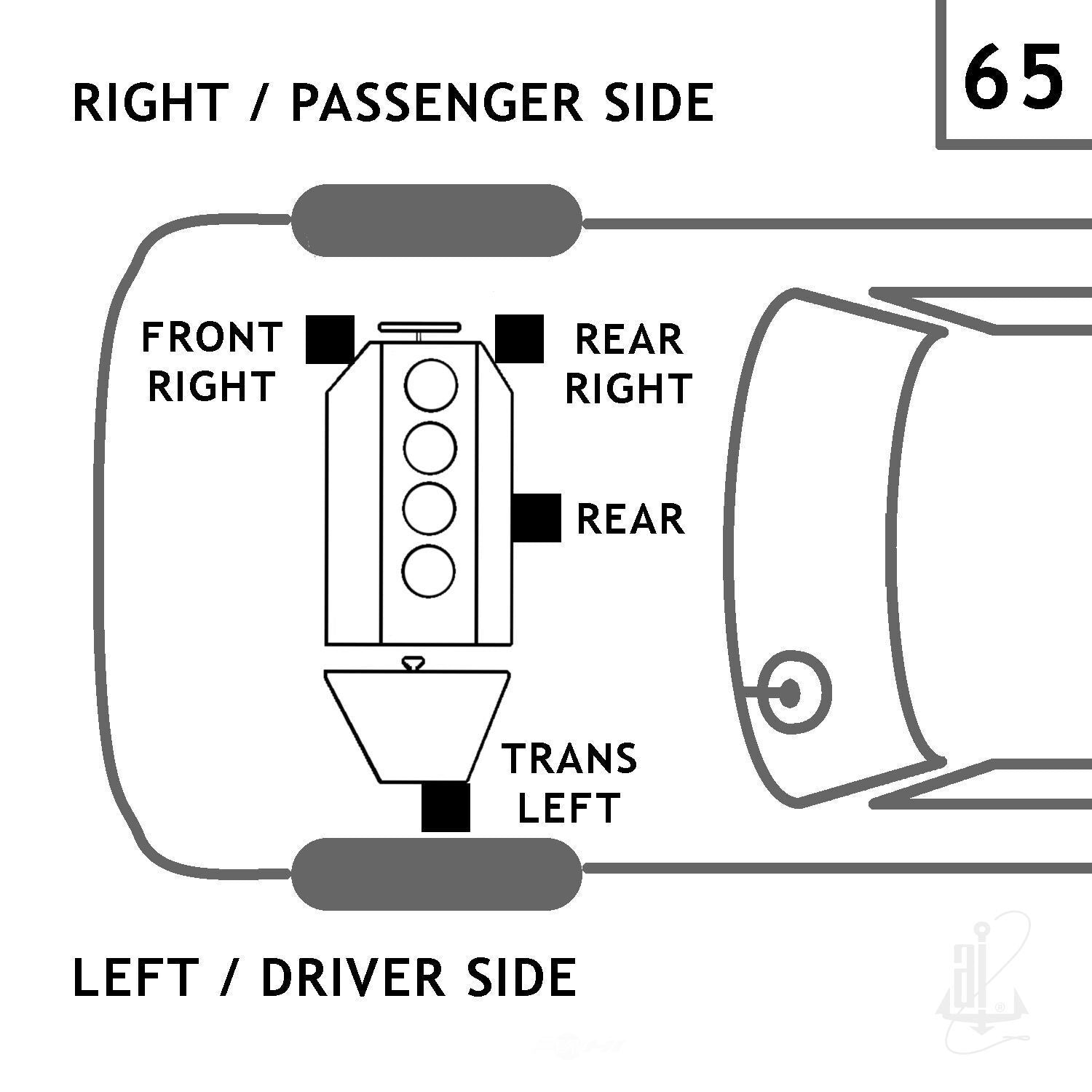 Anchor 8141 Engine Mount