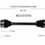 GSP North America NCV37079 CV Axle Assembly