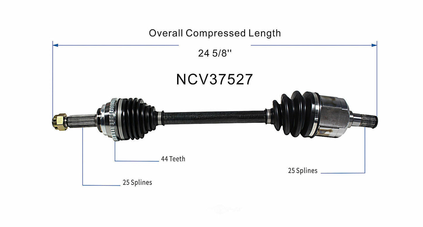 GSP North America NCV37527 CV Axle Assembly