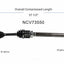 GSP North America NCV73550 CV Axle Assembly