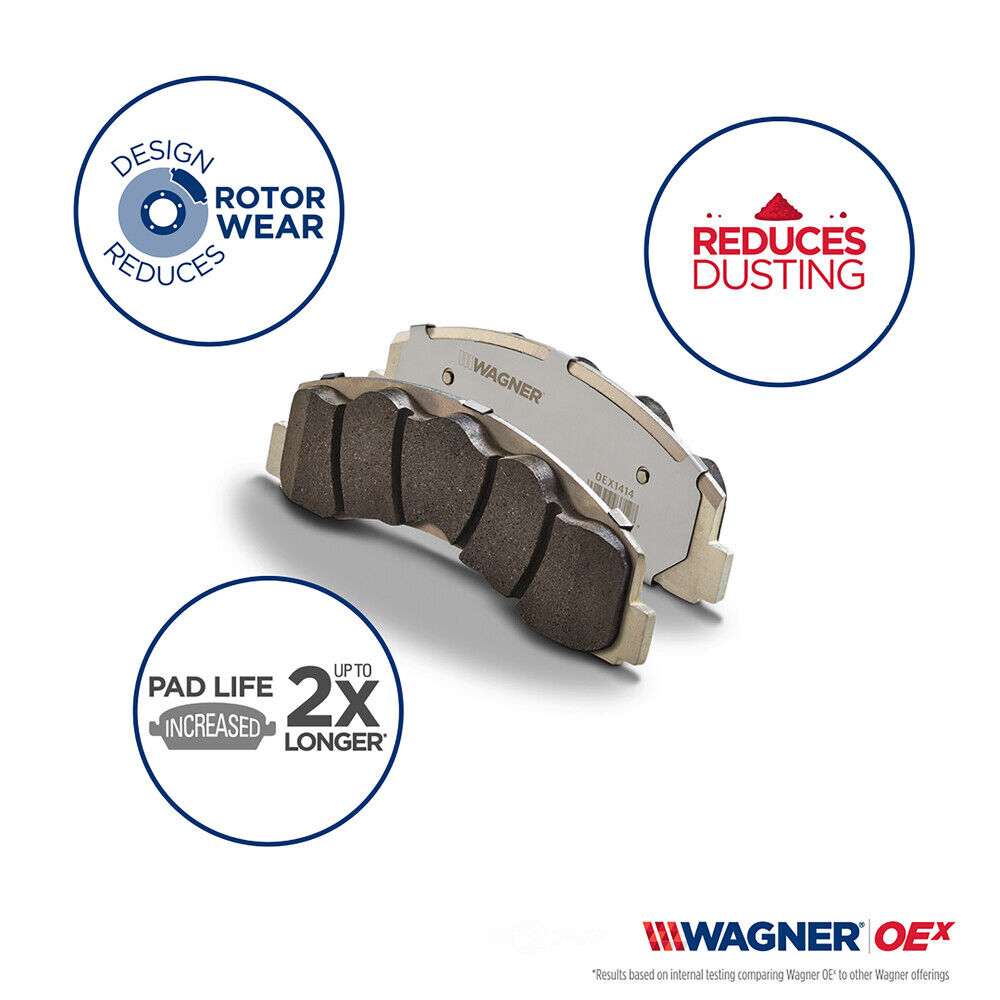 Wagner OEX1736 Disc Brake Pad Set