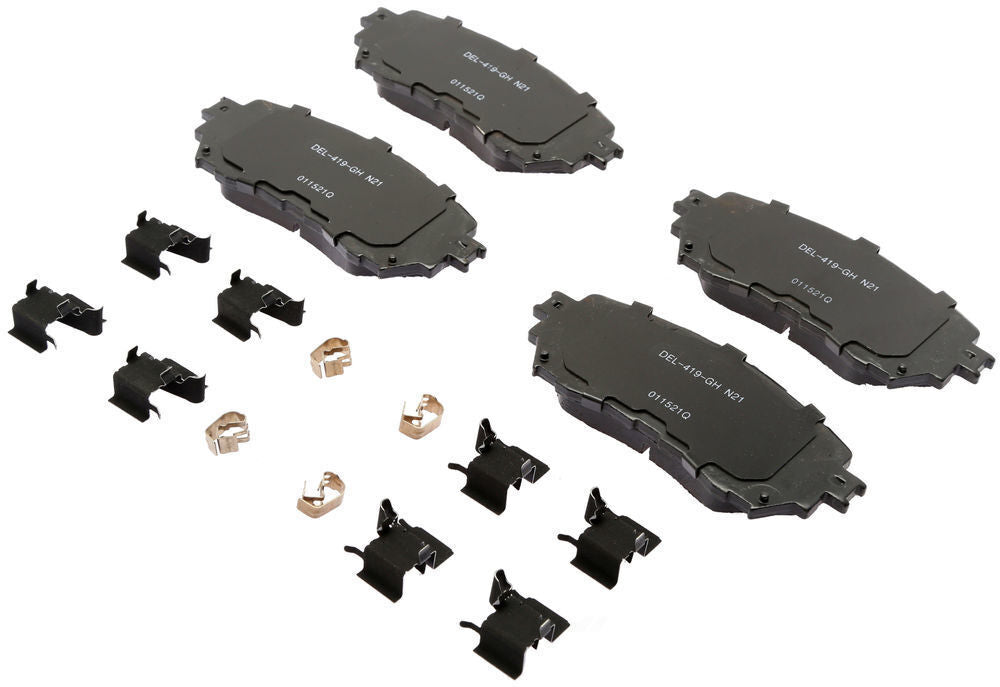 ACDelco Professional Durastop 17D1711CHF1 Disc Brake Pad Set