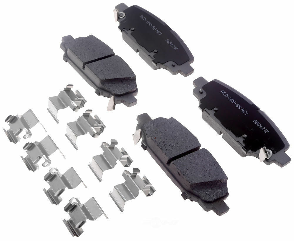 ACDelco Advantage 14D2172CH Disc Brake Pad Set