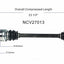 GSP North America NCV27013 CV Axle Assembly