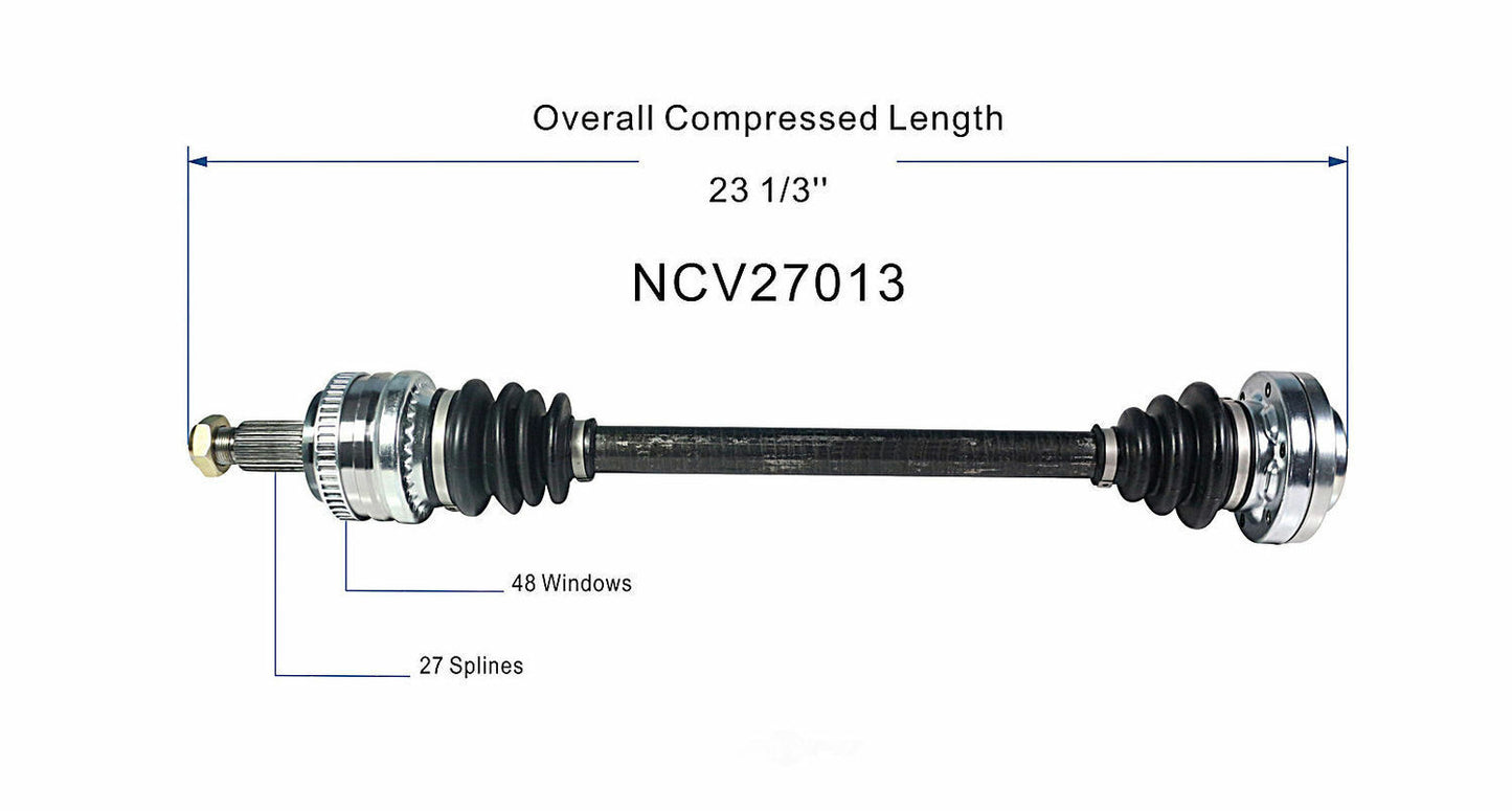 GSP North America NCV27013 CV Axle Assembly