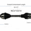 GSP North America NCV10314 CV Axle Assembly