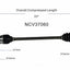 GSP North America NCV37060 CV Axle Assembly