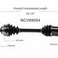 GSP North America NCV69554 CV Axle Assembly