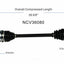 GSP North America NCV36080 CV Axle Assembly