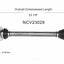 GSP North America NCV23029 CV Axle Assembly
