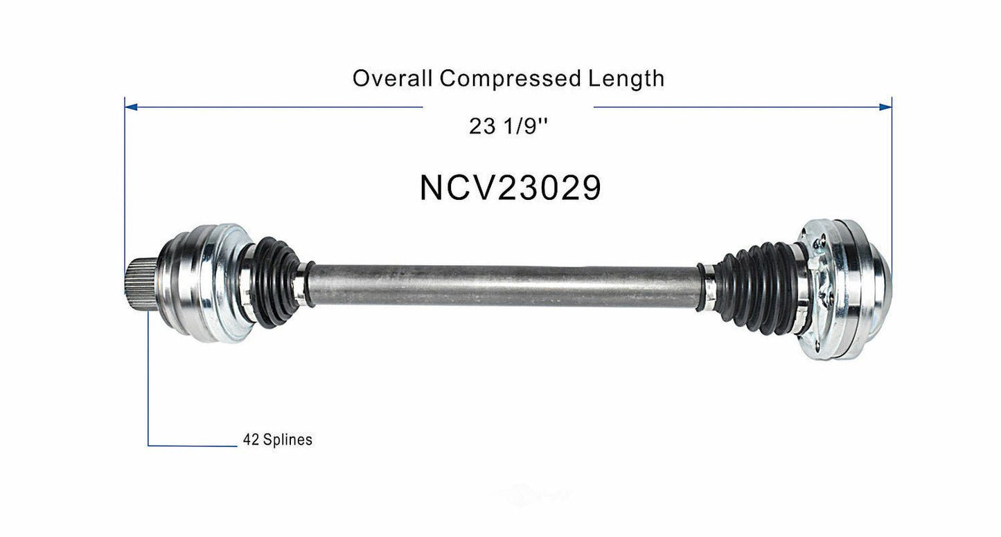 GSP North America NCV23029 CV Axle Assembly