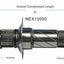 GSP North America NEX12000 CV Intermediate Shaft