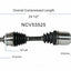 GSP North America NCV53525 CV Axle Assembly