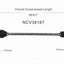 GSP North America NCV36187 CV Axle Assembly