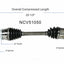 GSP North America NCV51050 CV Axle Assembly