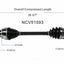 GSP North America NCV51593 CV Axle Assembly