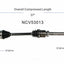 GSP North America NCV53013 CV Axle Assembly