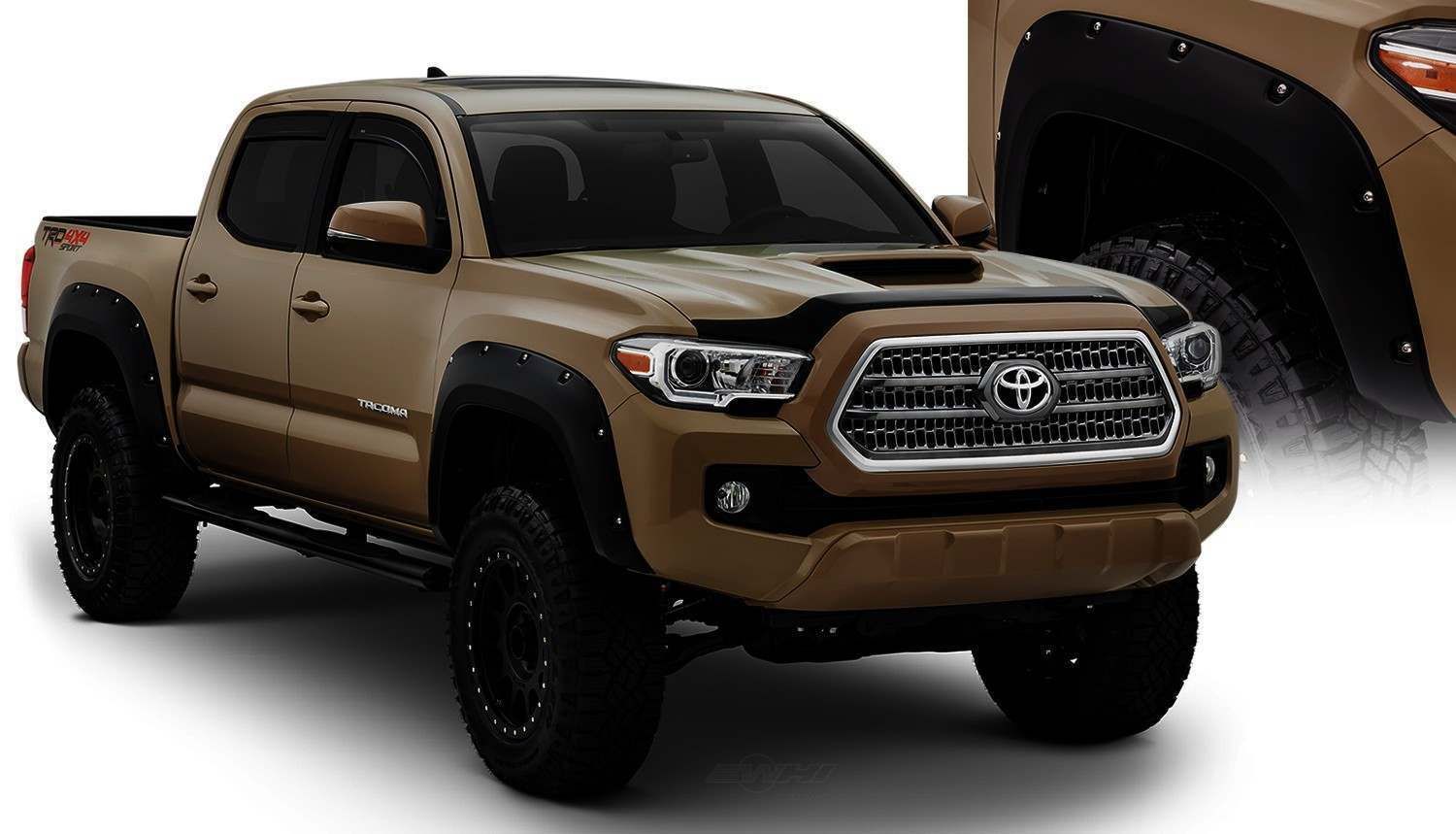 BUSHWACKER 30922-02 Fender Flare Set