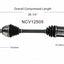 GSP North America NCV12505 CV Axle Assembly