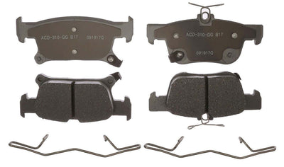 ACDelco Advantage 14D1923CH Disc Brake Pad Set