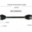 GSP North America NCV66503 CV Axle Assembly