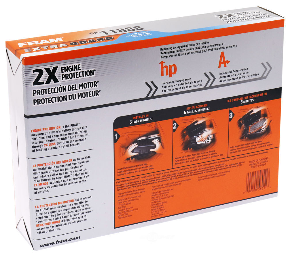 Fram CA11888 Air Filter