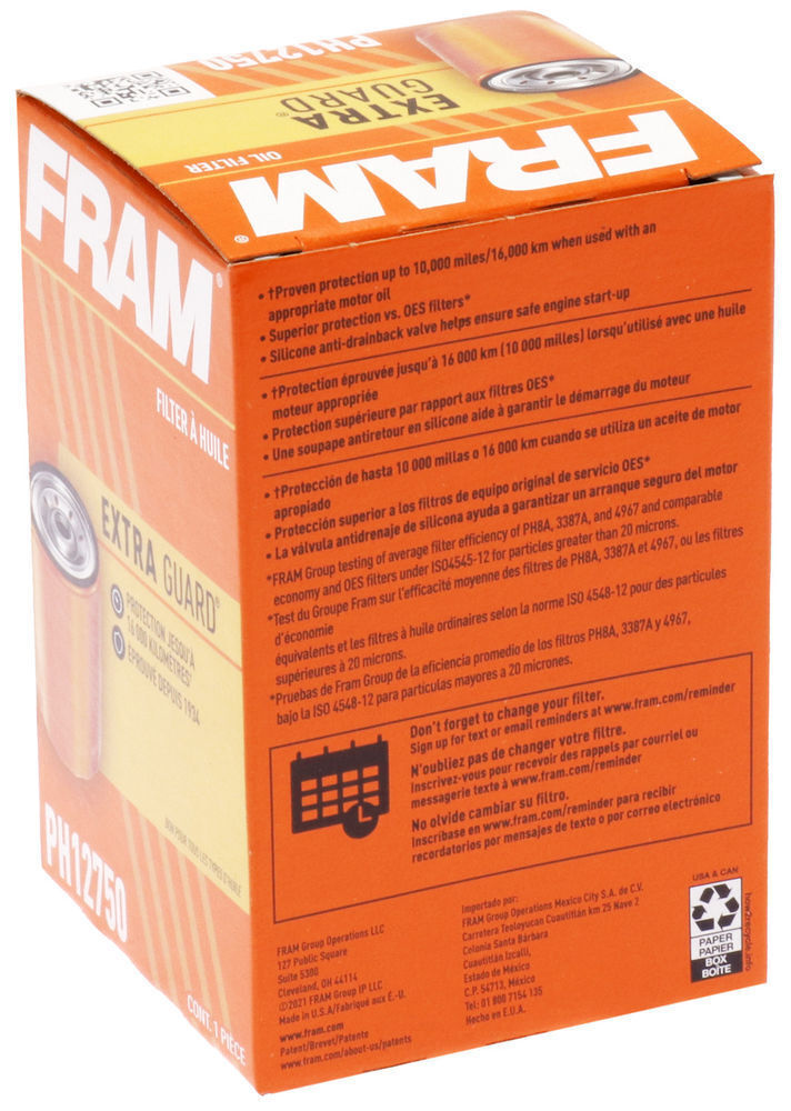 Fram PH12750 Engine Oil Filter