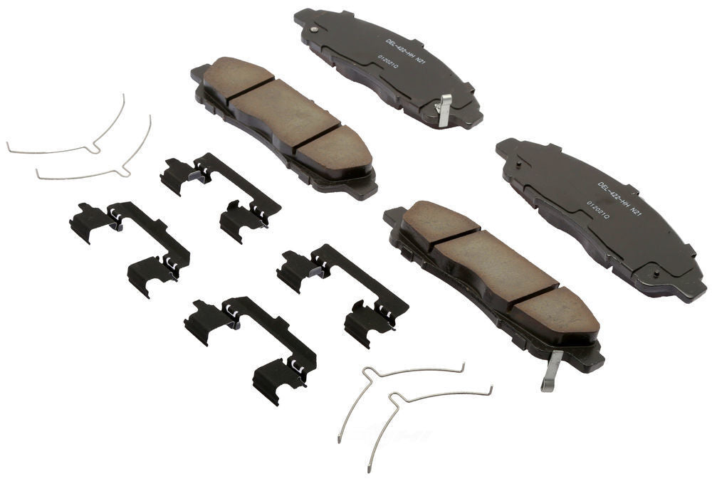 ACDelco Professional Durastop 17D1896CHF1 Disc Brake Pad Set