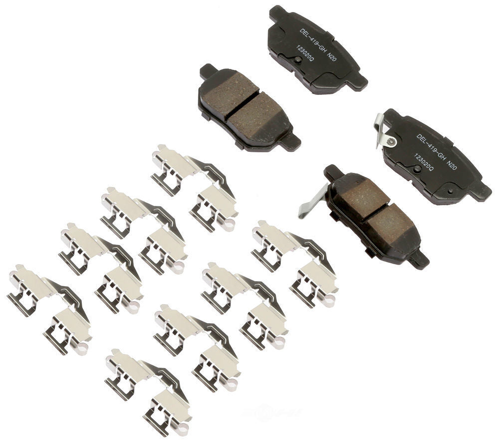 ACDelco Professional Durastop 17D1354CHF1 Disc Brake Pad Set