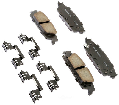 ACDelco Professional Durastop 17D1707CHF1 Disc Brake Pad Set