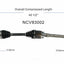GSP North America NCV83002 CV Axle Assembly