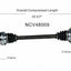 GSP North America NCV48009 CV Axle Assembly