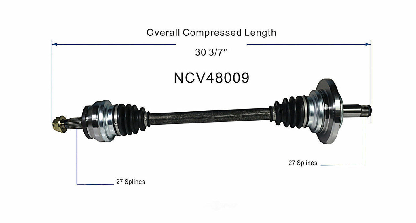 GSP North America NCV48009 CV Axle Assembly