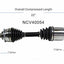 GSP North America NCV40054 CV Axle Assembly