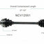 GSP North America NCV12551 CV Axle Assembly
