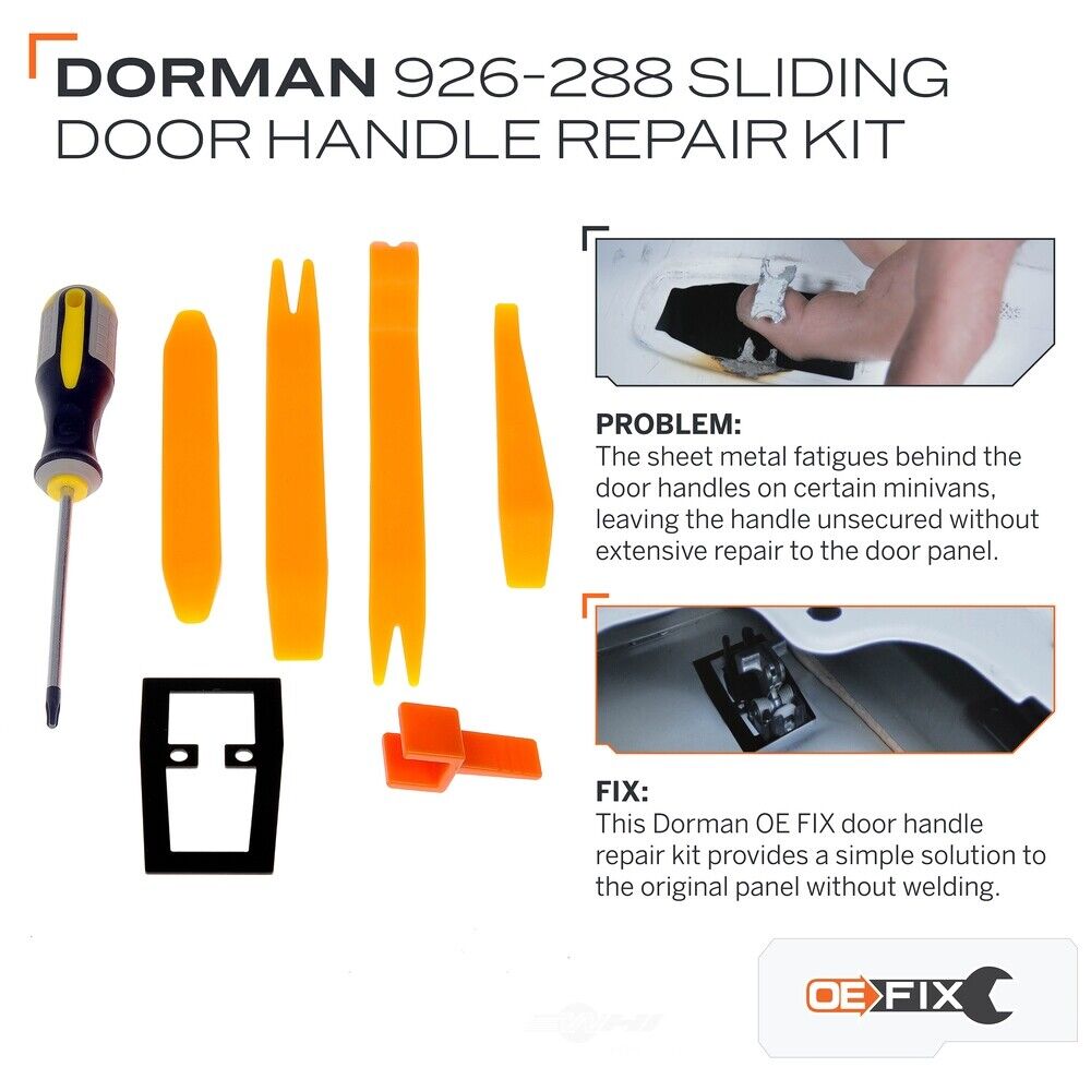 Dorman 926-288 Sliding Door Handle Repair Kit
