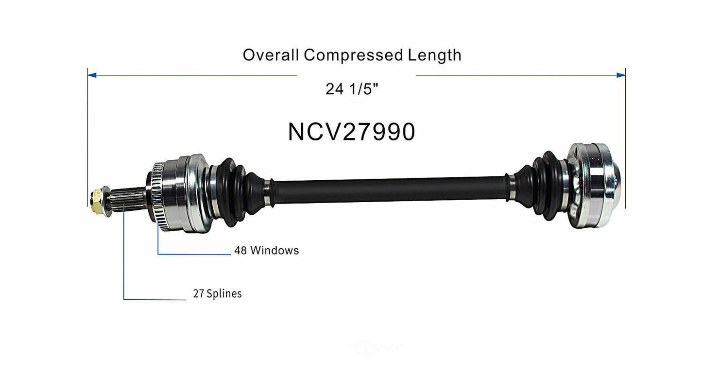 GSP North America NCV27990 CV Axle Assembly