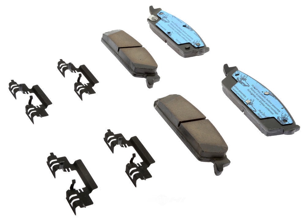 ACDelco Professional Durastop 17D1194CHF2 Disc Brake Pad Set