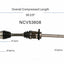 GSP North America NCV53608 CV Axle Assembly