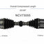 GSP North America NCV73055 CV Axle Assembly