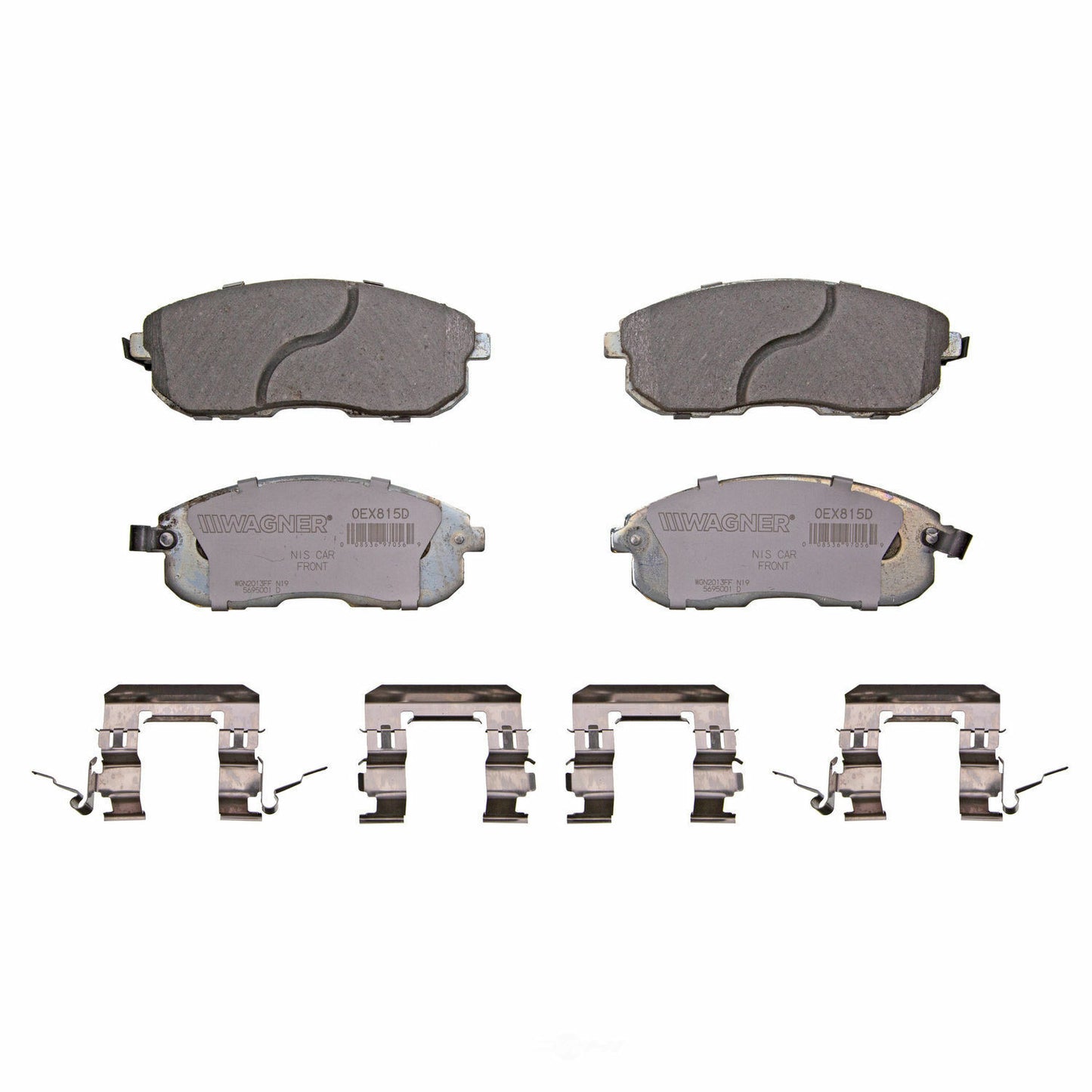 Wagner OEX815D Disc Brake Pad Set