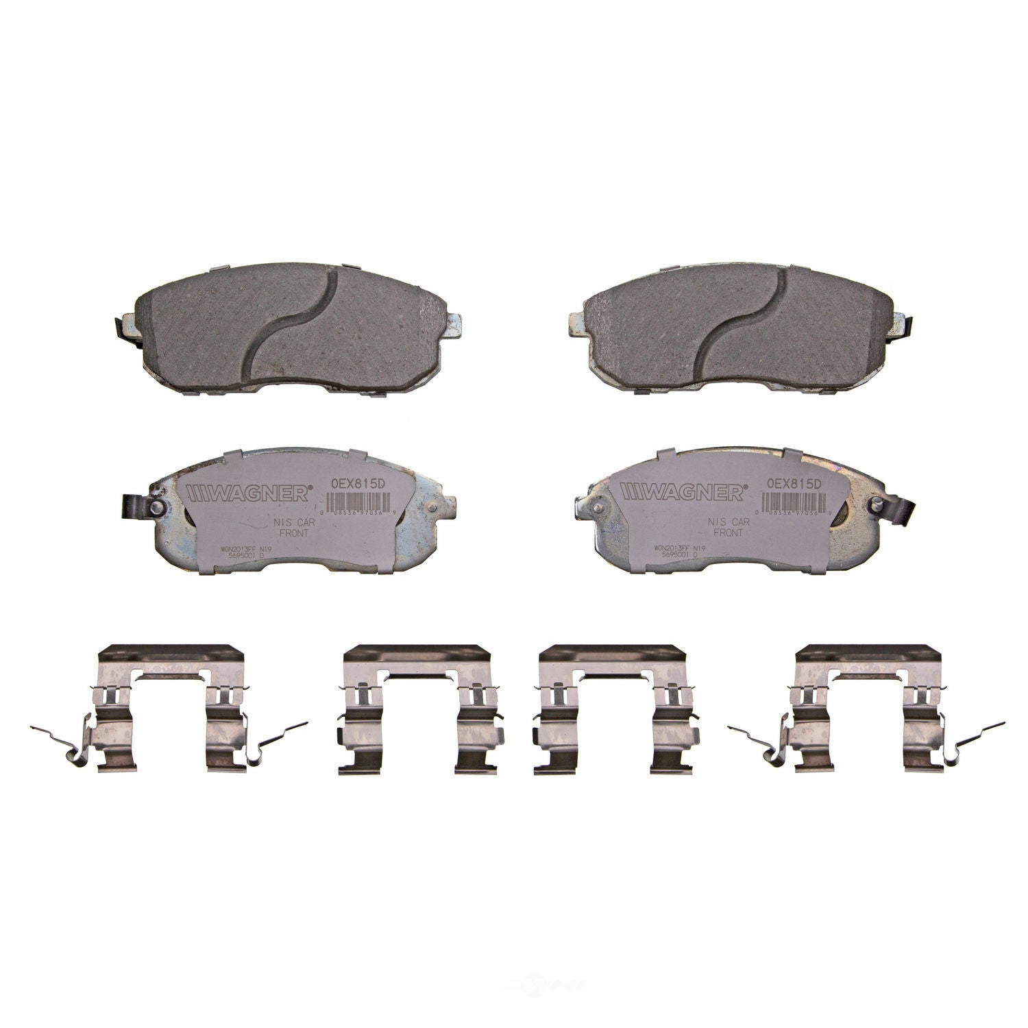 Wagner OEX815D Disc Brake Pad Set