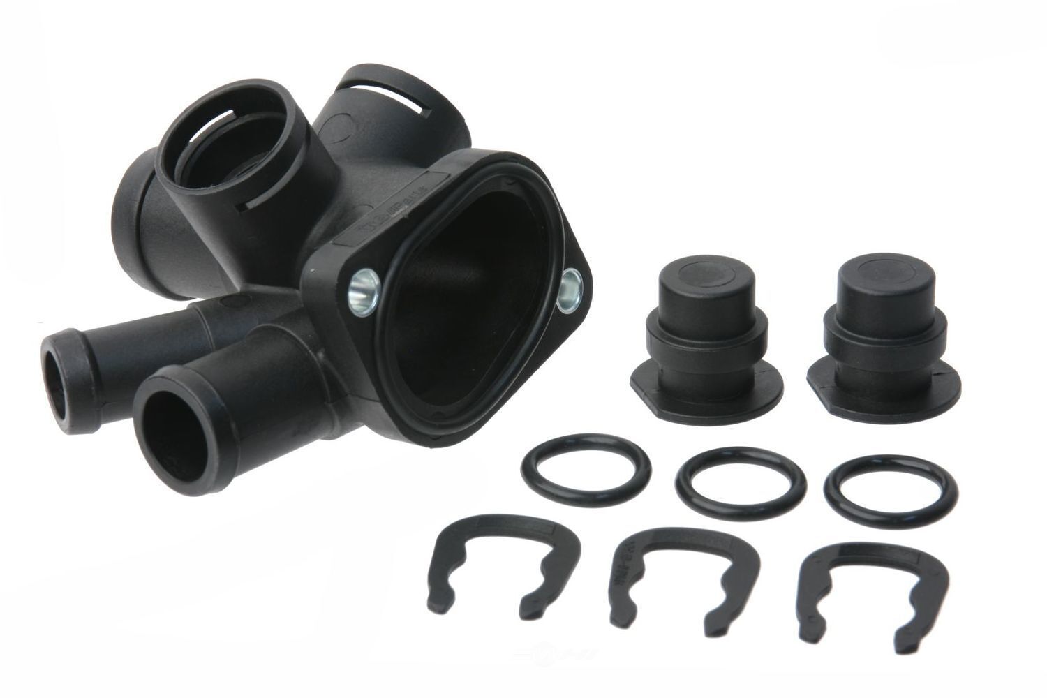 URO SHORT SKU URO-011007 Radiator Coolant Hose Flange
