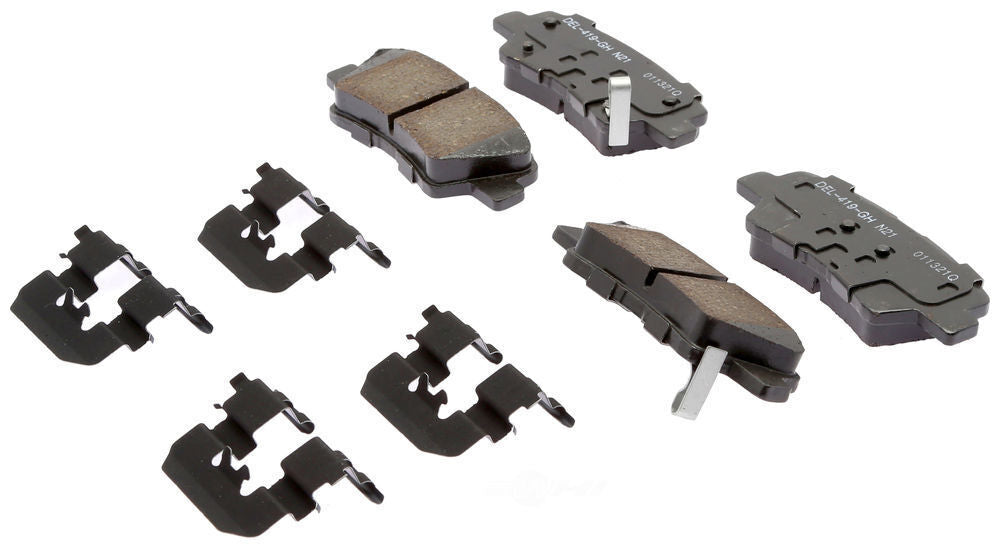 ACDelco Professional Durastop 17D1313CHF1 Disc Brake Pad Set