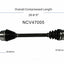GSP North America NCV47005 CV Axle Assembly
